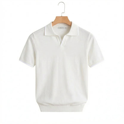 Old Money Style Polo Blanc - old money style