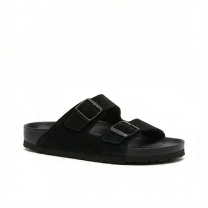 Claquette Old Money Homme Noir - old money style