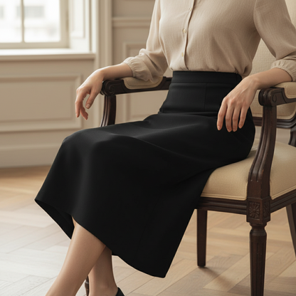 Jupe Plissée en Soie - My Store