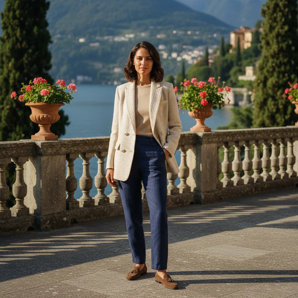 Blazer Tweed - old money style