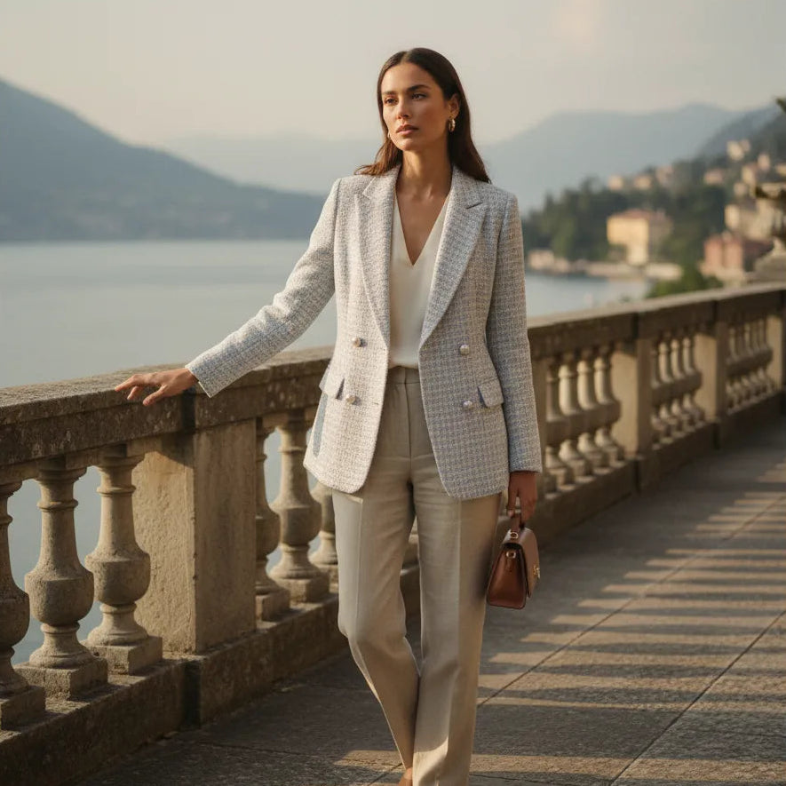 Blazer Tweed - old money style