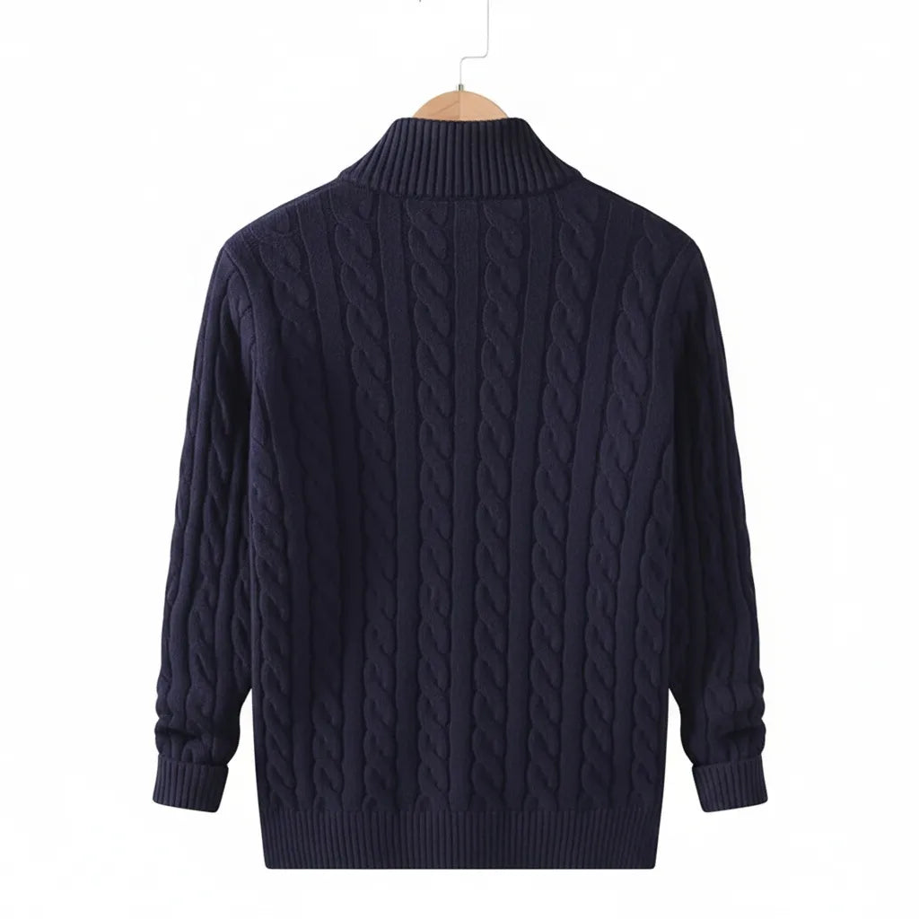 Cardigan Laine Homme - old money style