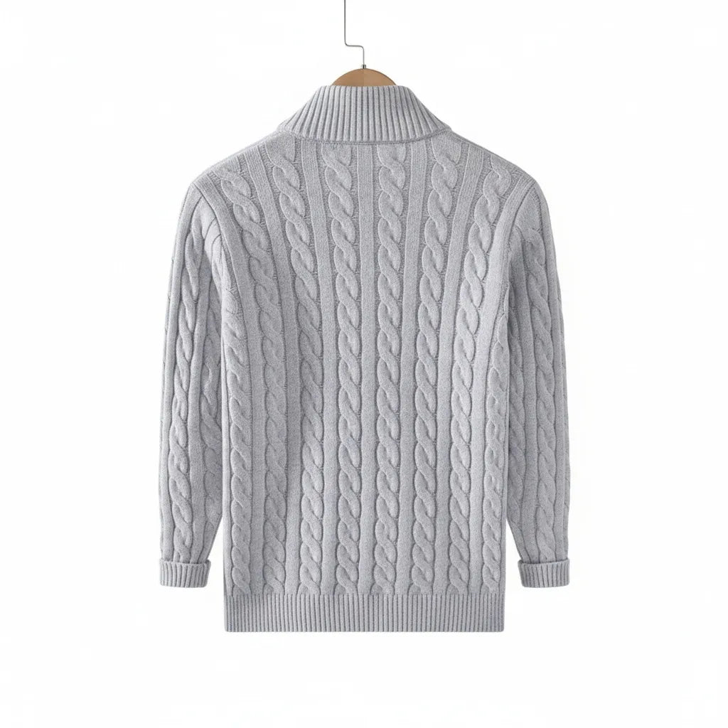 Cardigan Laine Homme - old money style