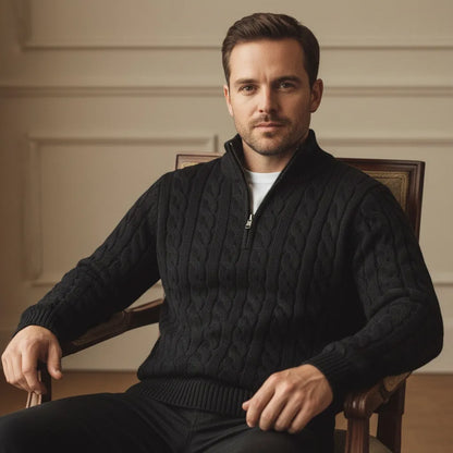 Cardigan Laine Homme - old money style