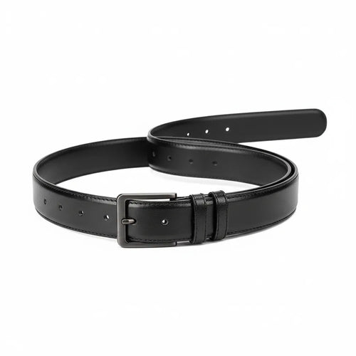 Ceinture Old Money Homme Noir - old money style