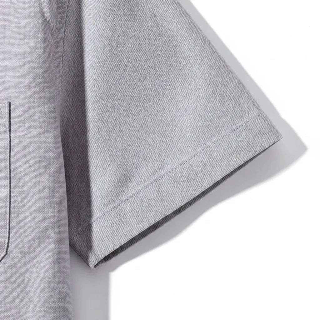 Chemise en Lin Homme Manche Courte - old money style