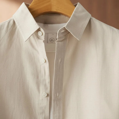 Chemise en Lin Homme Manche Longue - old money style