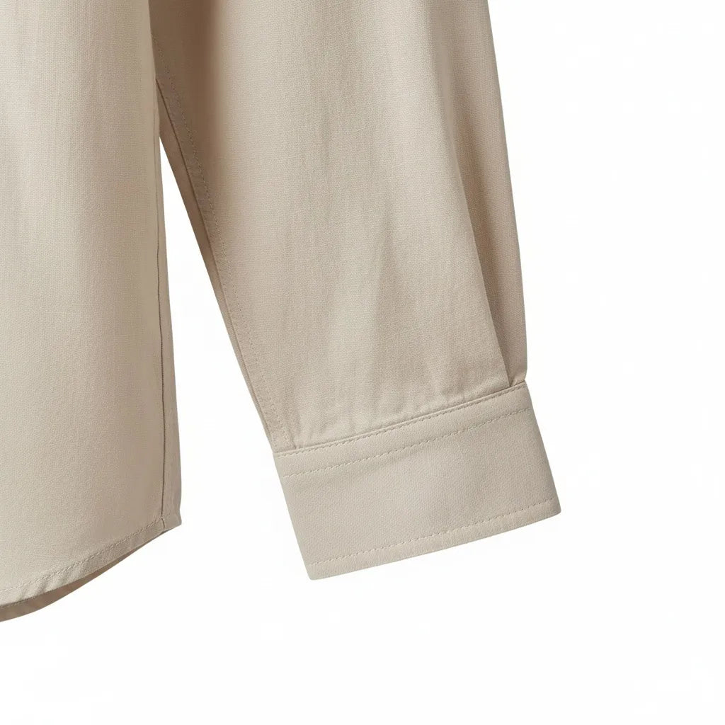 Chemise en Lin Homme Manche Longue - old money style