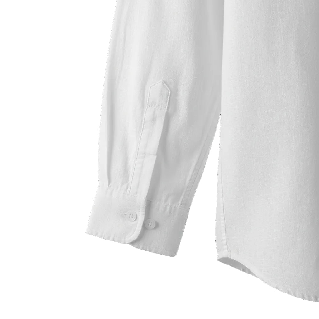 Chemise en Lin Homme Manche Longue - old money style