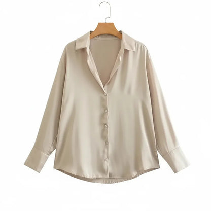 Chemise Old Money Beige S - My Store