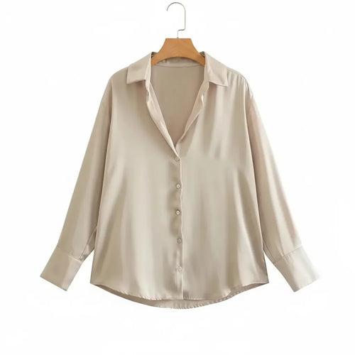 Chemise Old Money Beige S - My Store