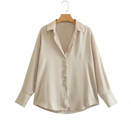Chemise Old Money Beige S - My Store