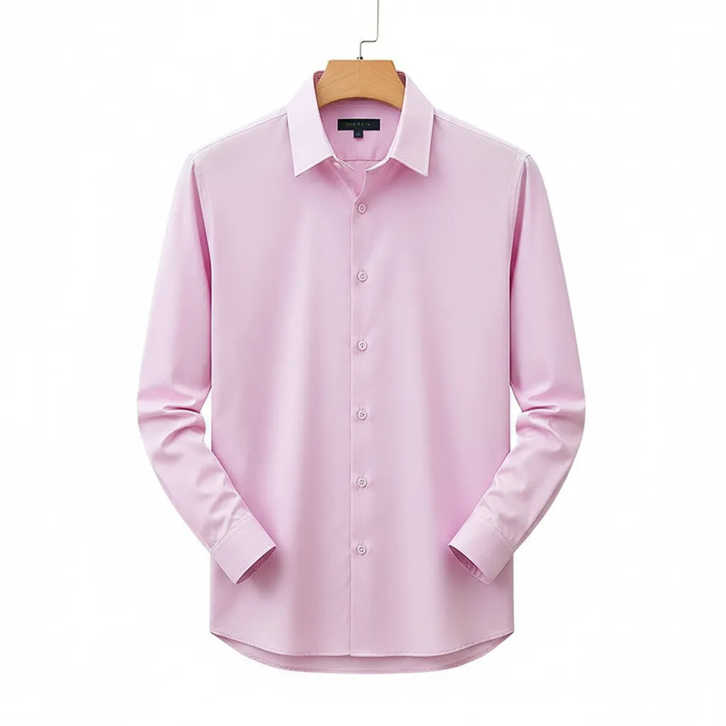 Chemise Old Money Homme Rose - My Store