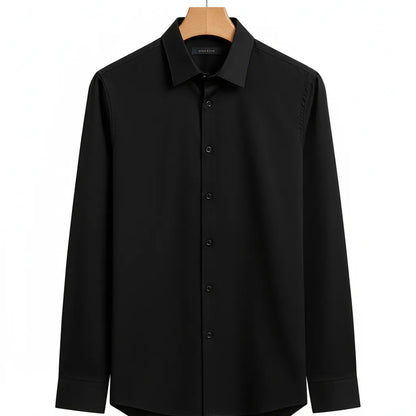 Chemise Old Money Homme Noir - My Store