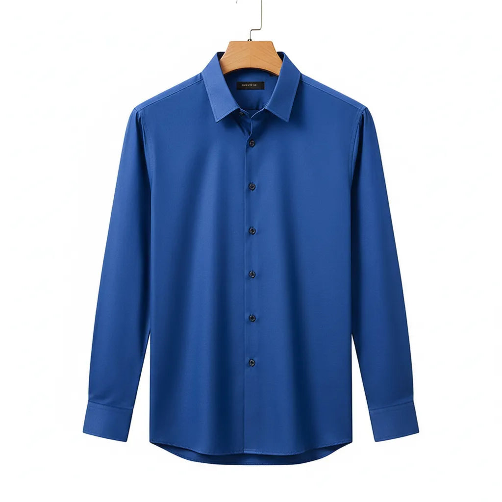 Chemise Old Money Homme Bleu - My Store