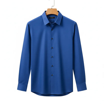 Chemise Old Money Homme Bleu - My Store