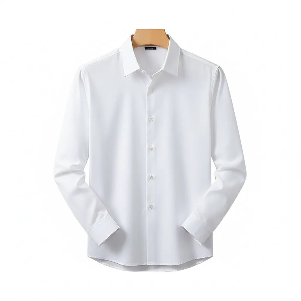 Chemise Old Money Homme Blanc - My Store