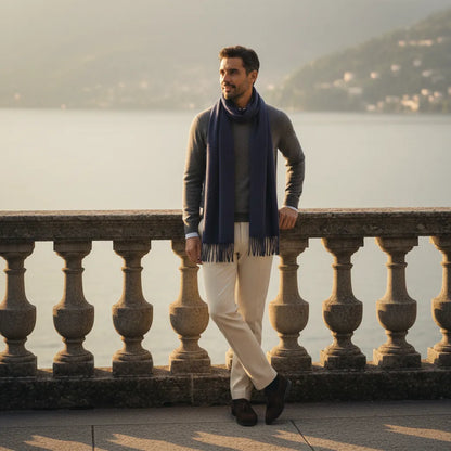 Écharpe Laine Homme - old money style