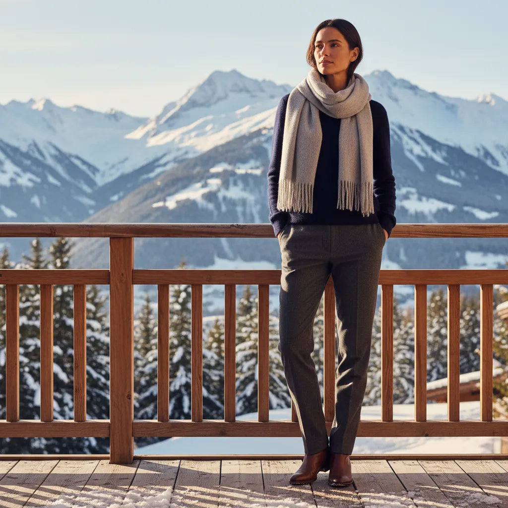 Écharpe Laine Homme - old money style