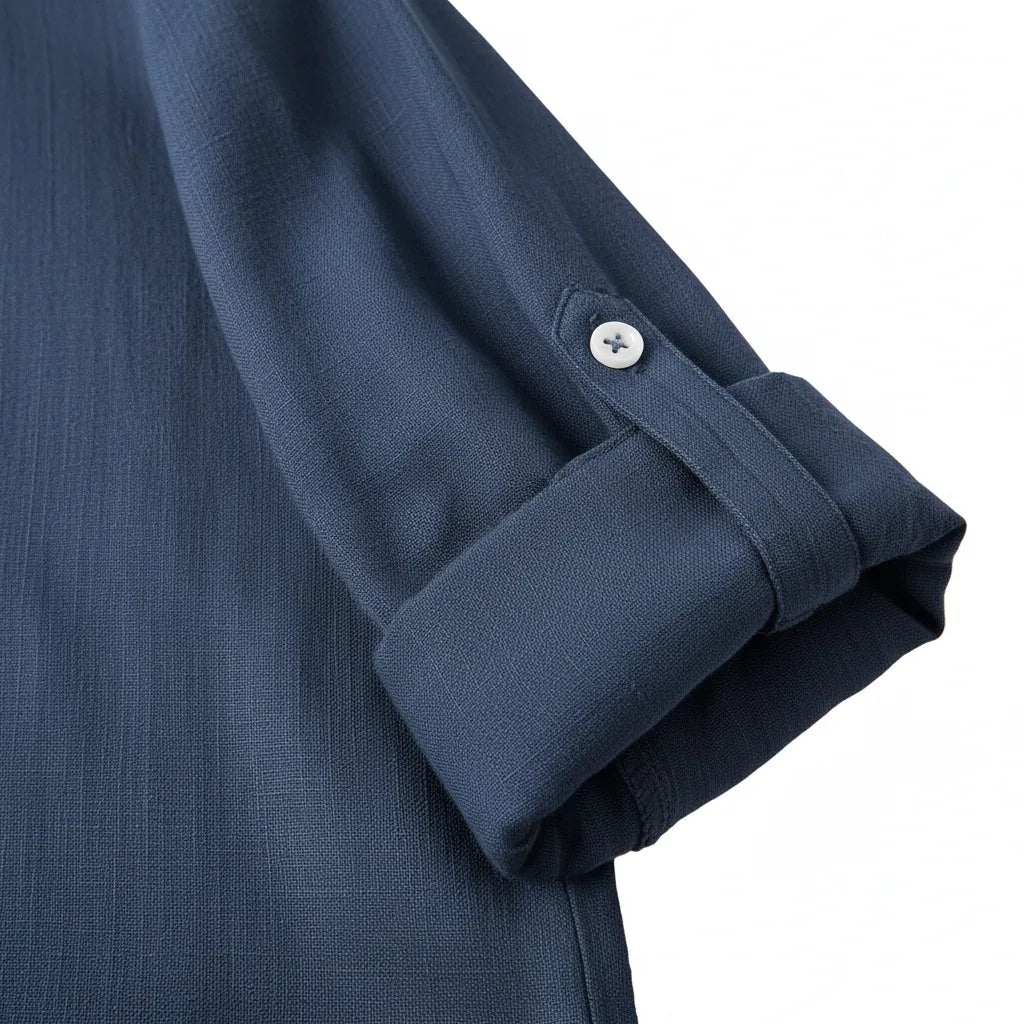 Ensemble en Lin Homme - old money style