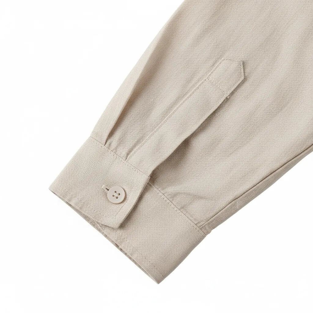 Ensemble en Lin Homme - old money style