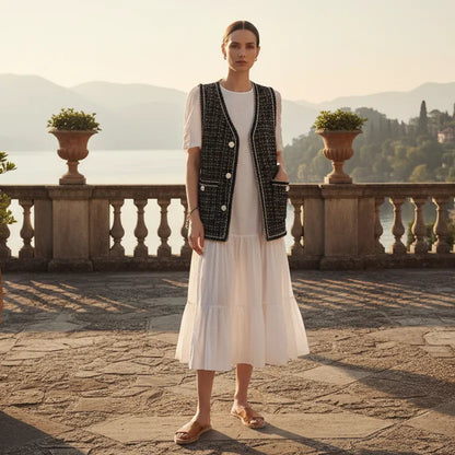 Gilet Tweed Femme - My Store