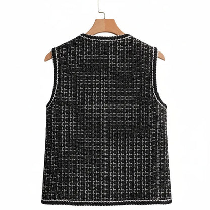 Gilet Tweed Femme - My Store