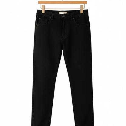 Jean Old Money Homme Noir - old money style