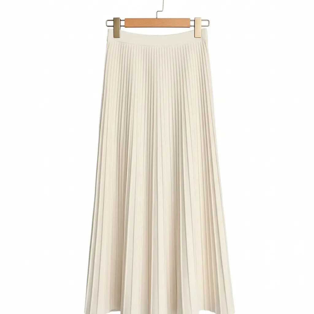 Jupe Longue à Volants Blanc - My Store