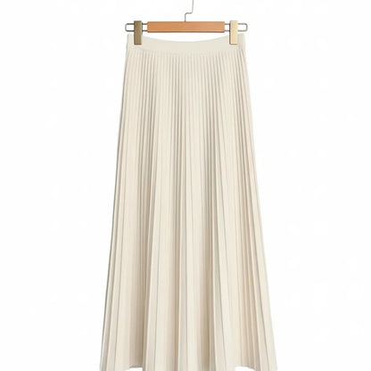 Jupe Longue à Volants Blanc - My Store