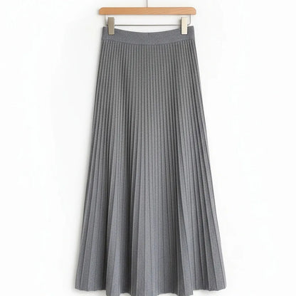 Jupe Longue à Volants Gris - My Store