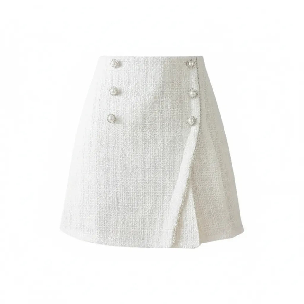 Jupe Old Money Blanc - old money style