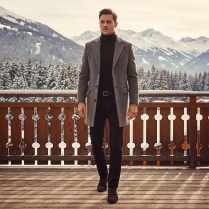 Manteau Old Money Homme - old money style