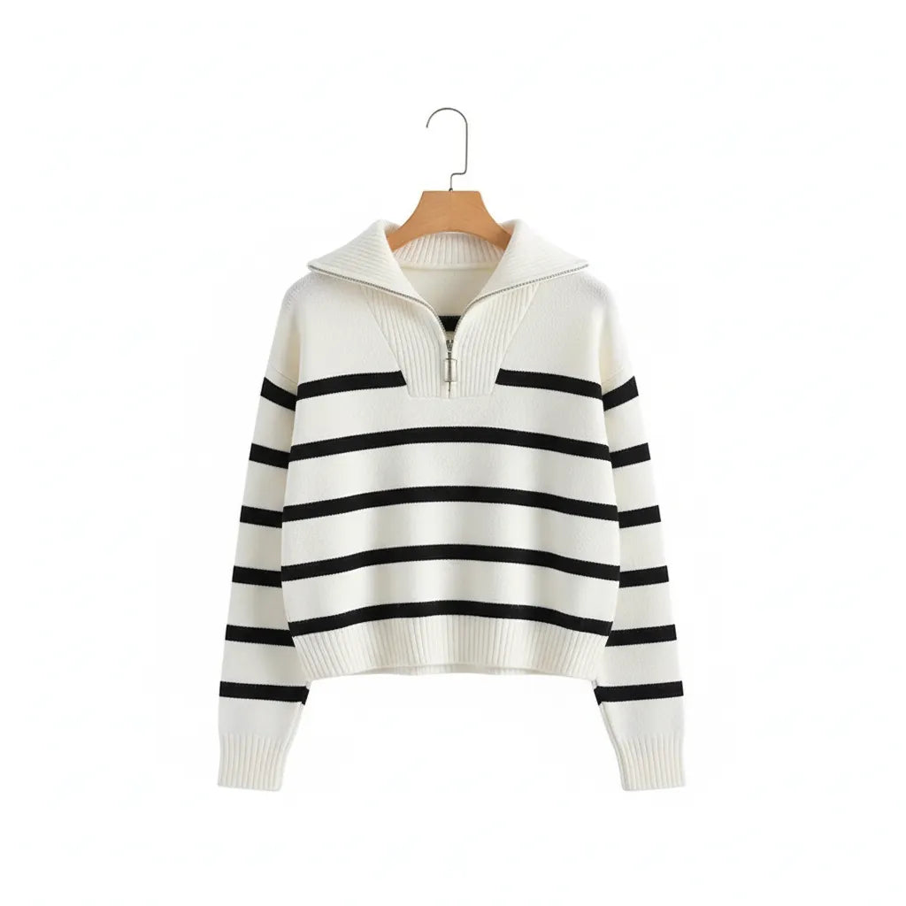 Marinière Pull Noir S - My Store