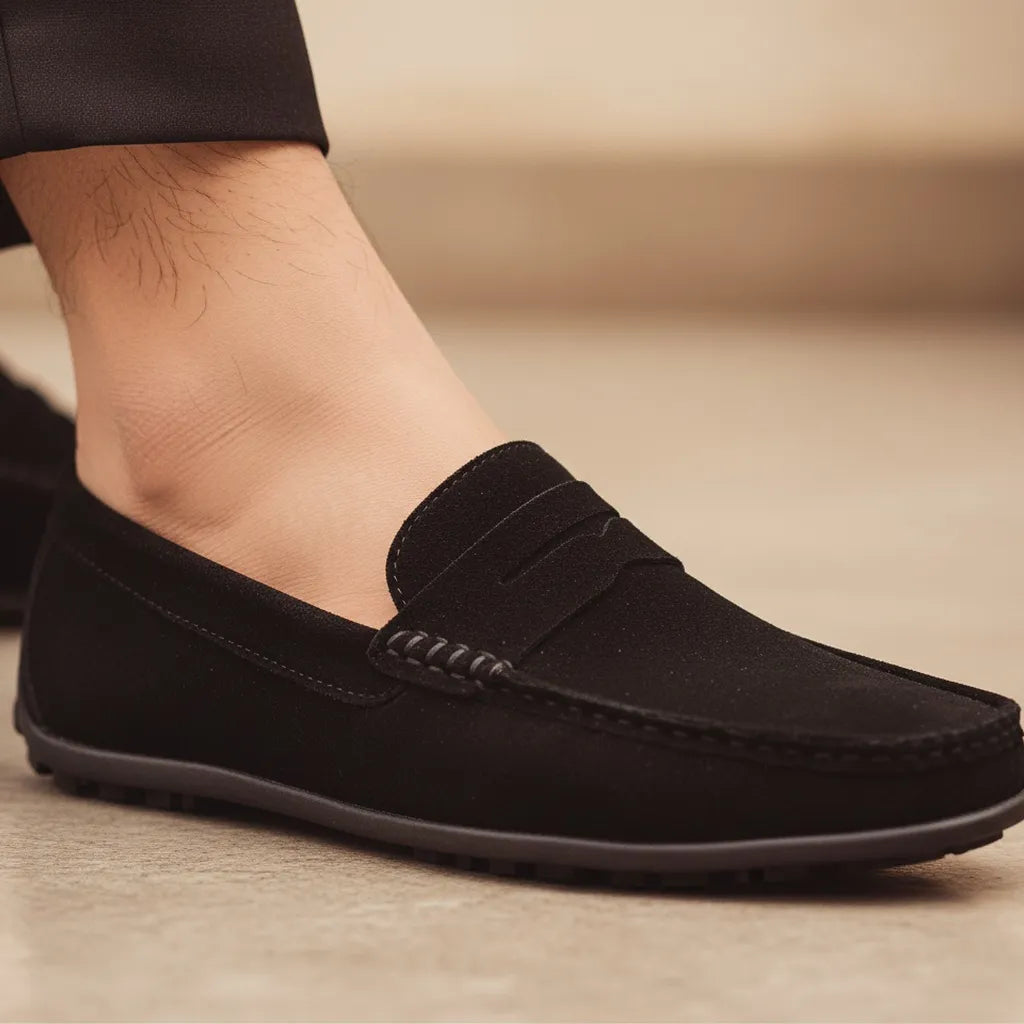 Mocassin en Daim Homme - old money style