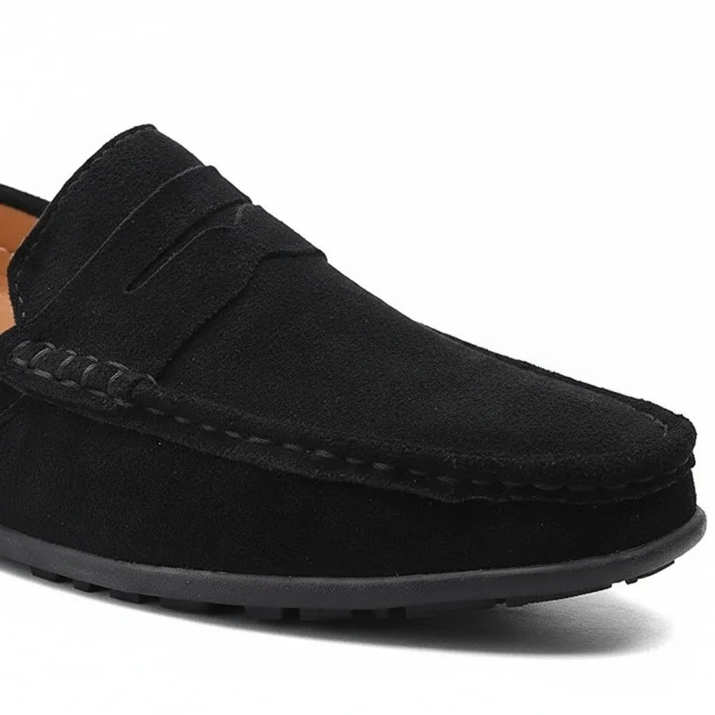 Mocassin en Daim Homme - old money style