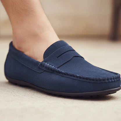Mocassin en Daim Homme - old money style