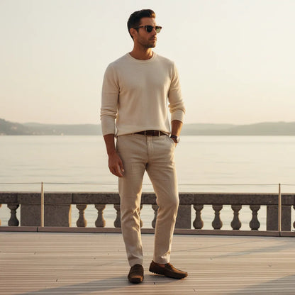 Mocassin en Daim Homme - old money style