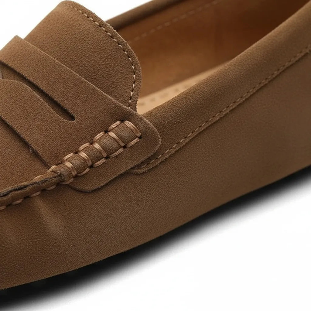 Mocassin en Daim Homme - old money style