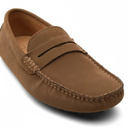 Mocassin en Daim Homme - old money style