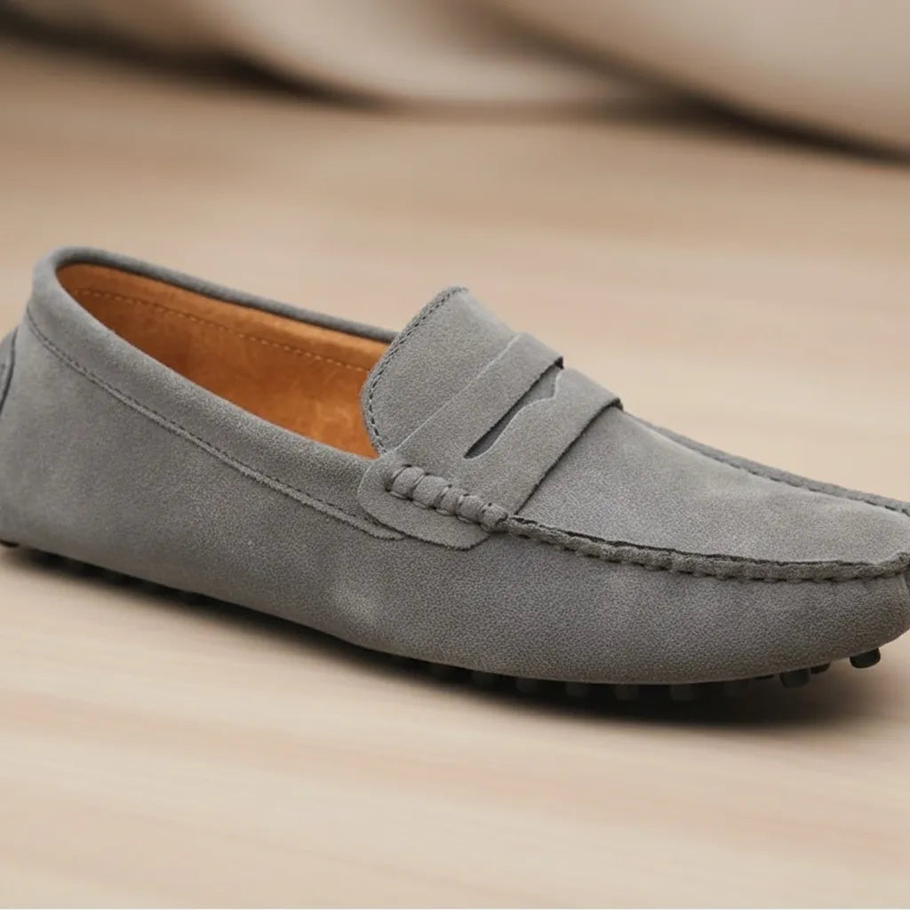 Mocassin en Daim Homme - old money style