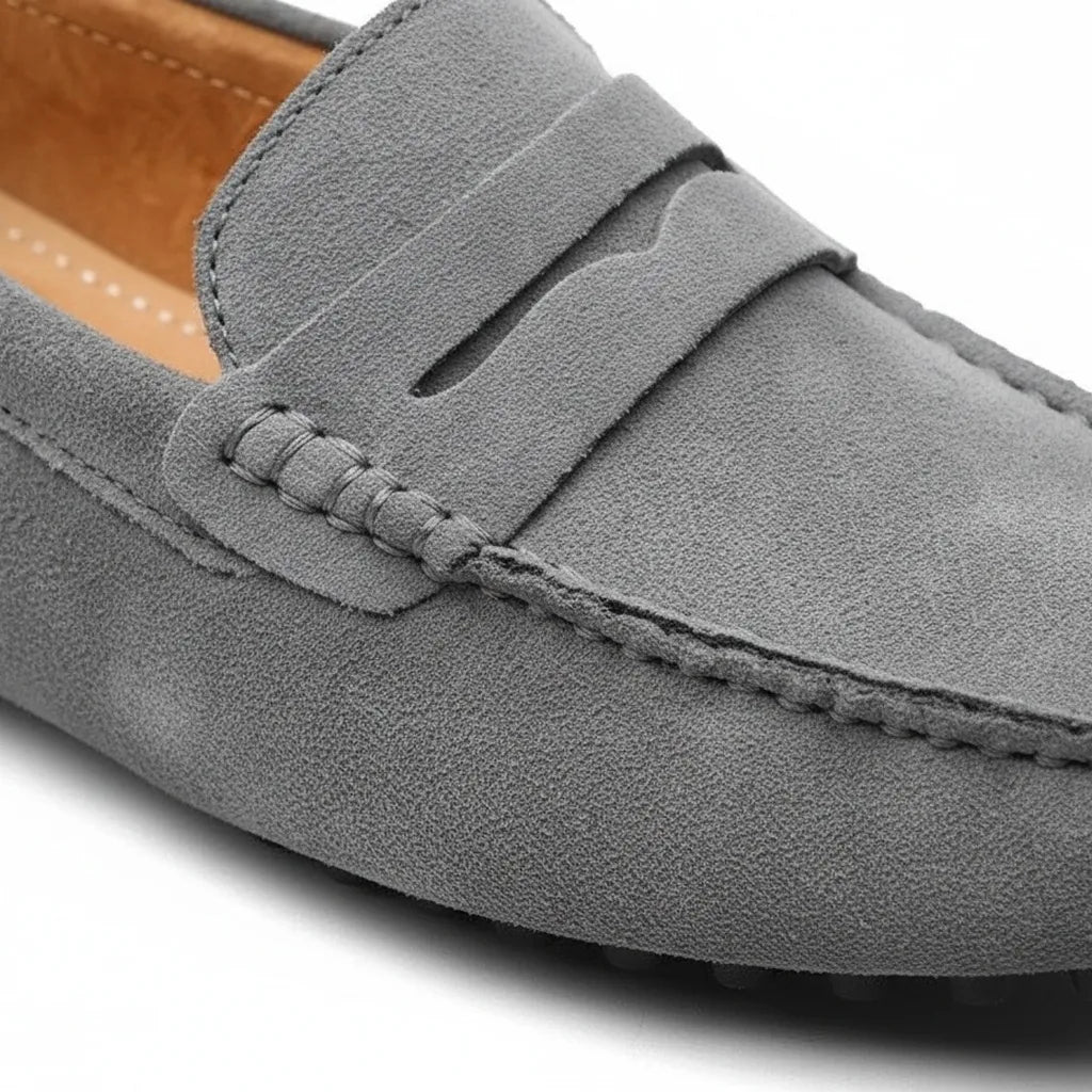 Mocassin en Daim Homme - old money style
