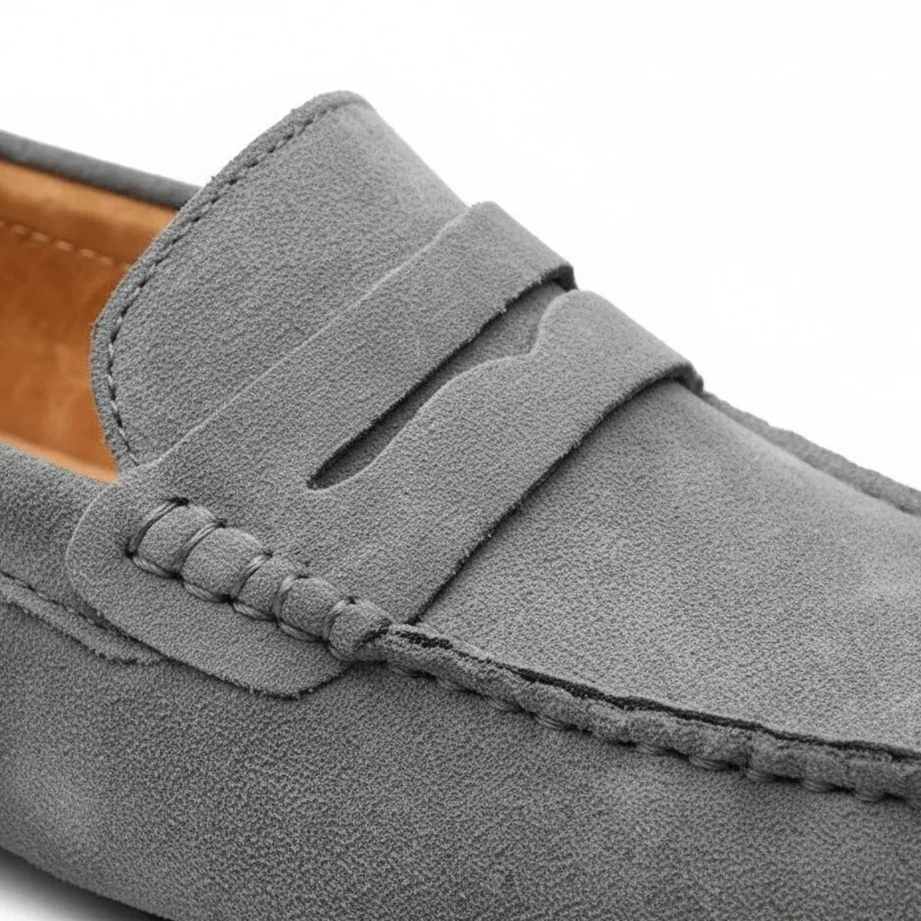 Mocassin en Daim Homme - old money style