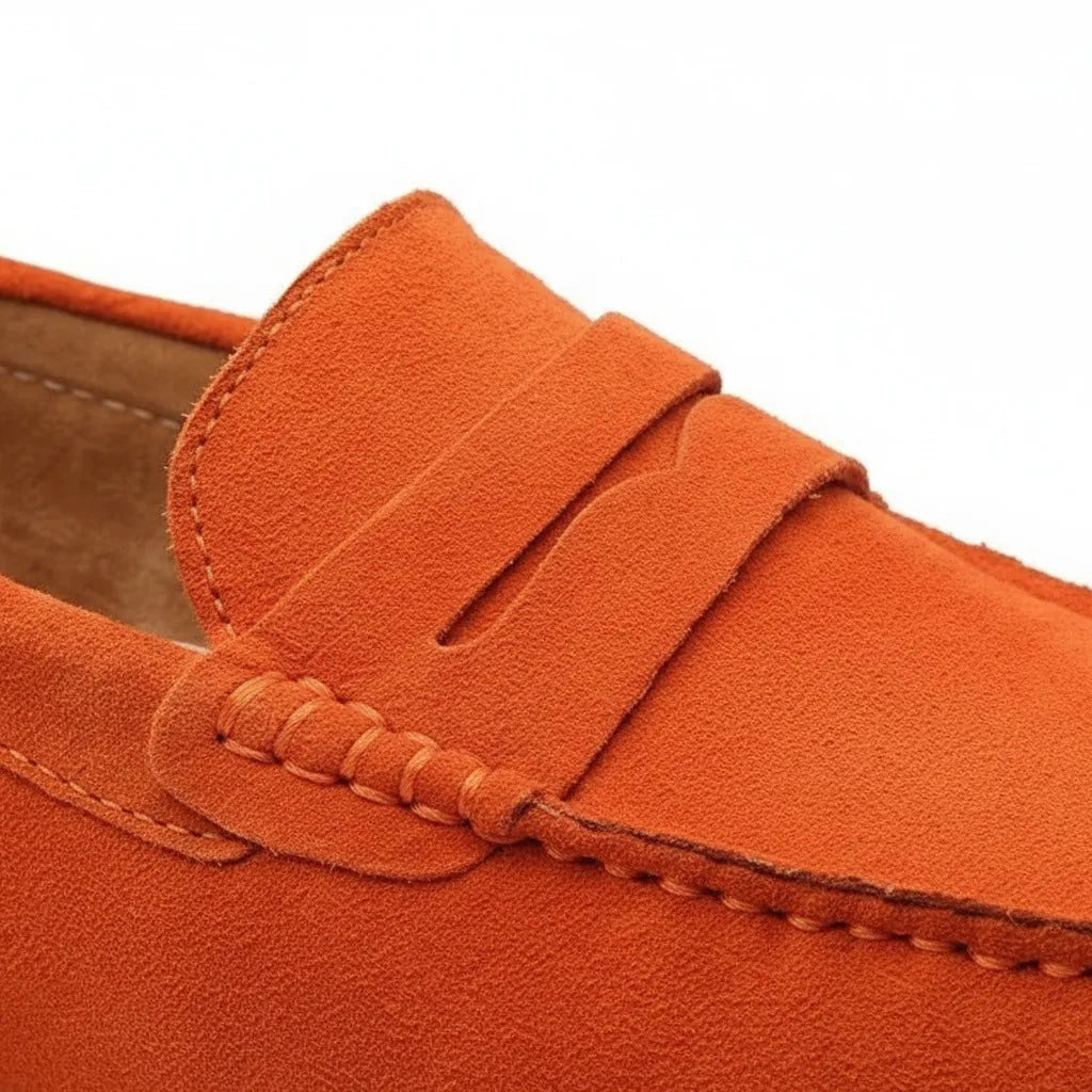 Mocassin en Daim Homme - old money style