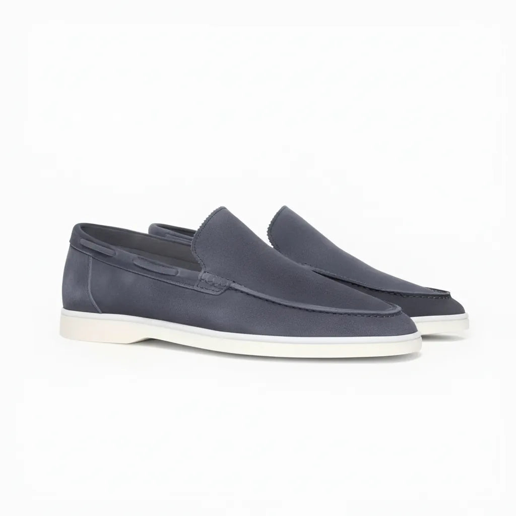 Mocassin Homme Old Money Gris - old money style