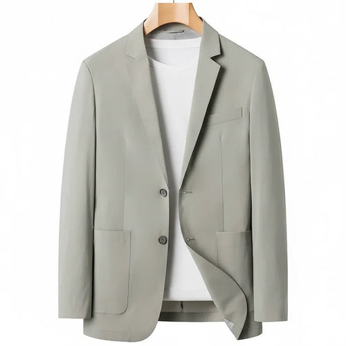 Old Money Blazer Gris - old money style
