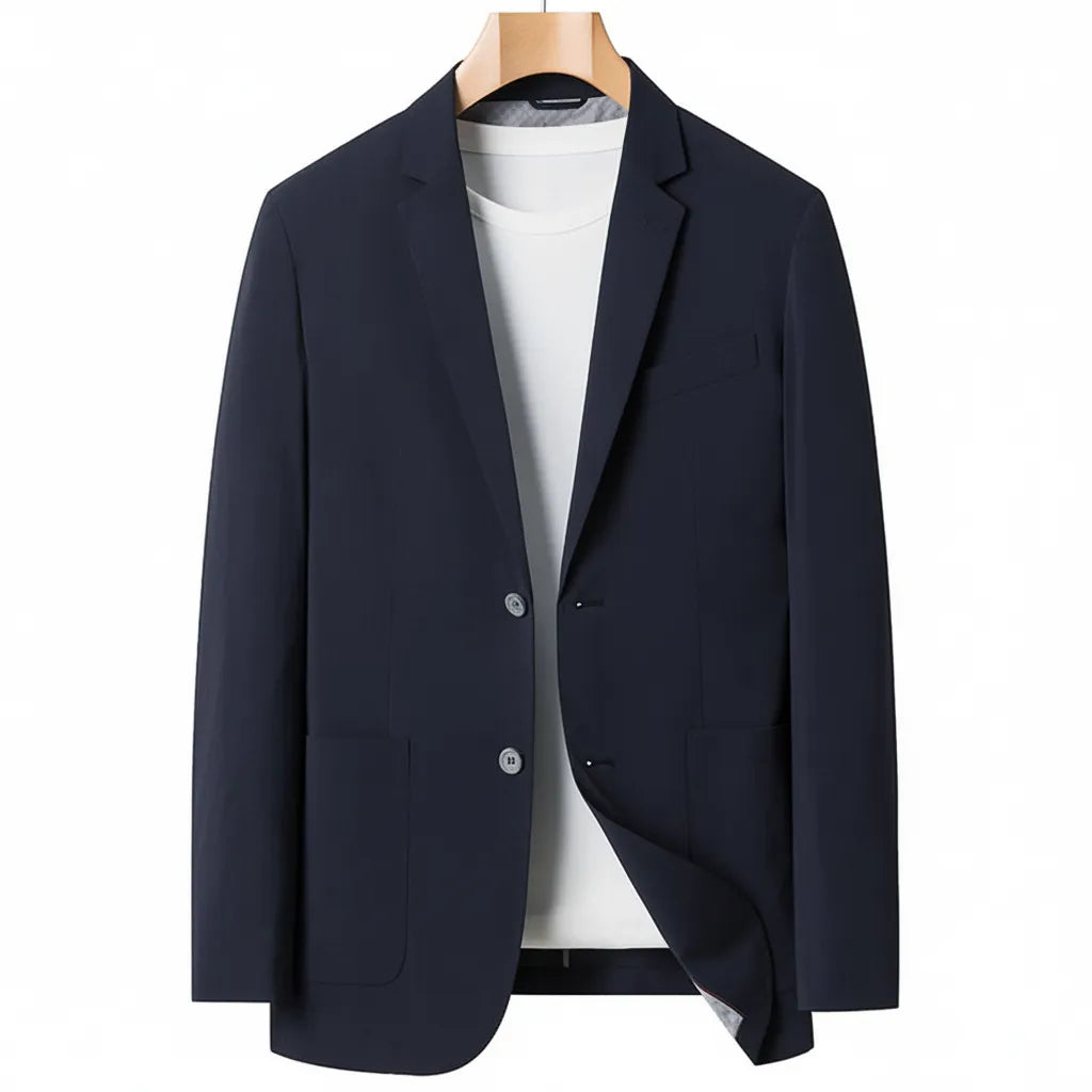 Old Money Blazer Bleu - old money style