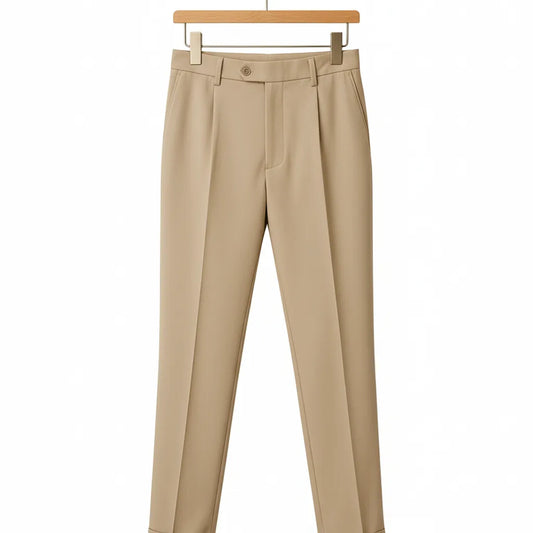 Old Money Pantalon Beige Beige - old money style