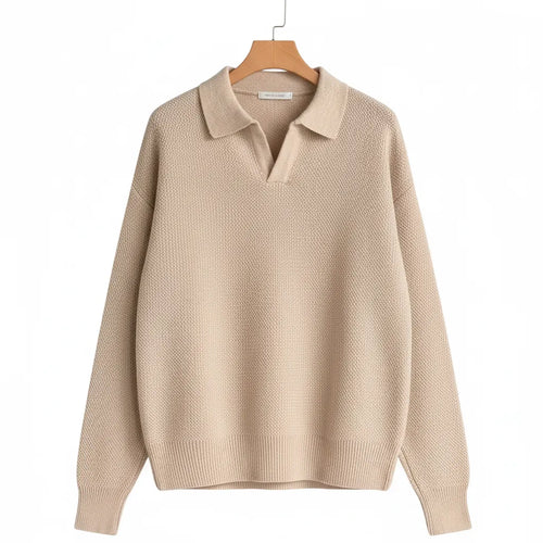 Old Money Tops Beige - old money style