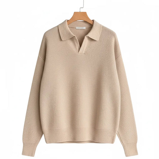 Old Money Tops Beige - old money style